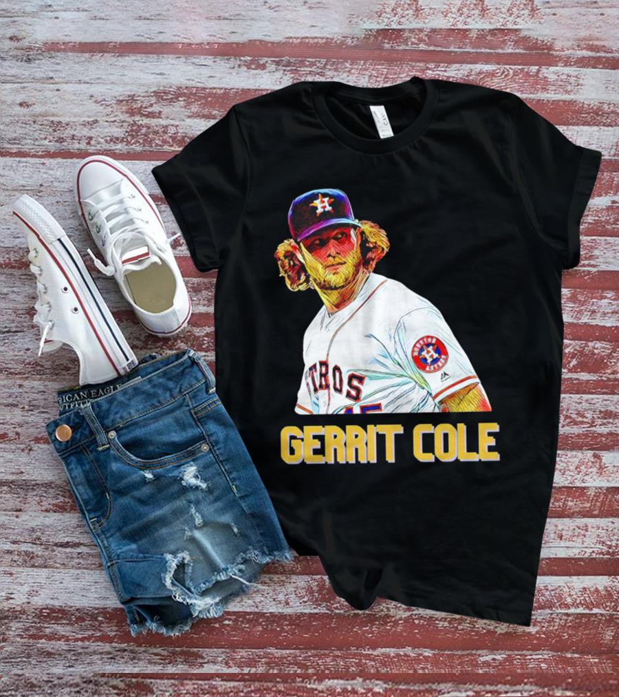 Gerrit Cole Astros Houston Baseball Player T-Shirt