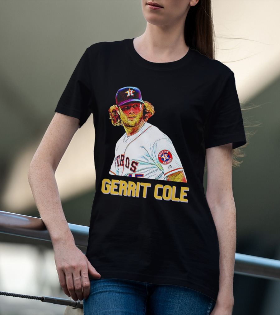Gerrit Cole Astros Houston Baseball Player T-Shirt