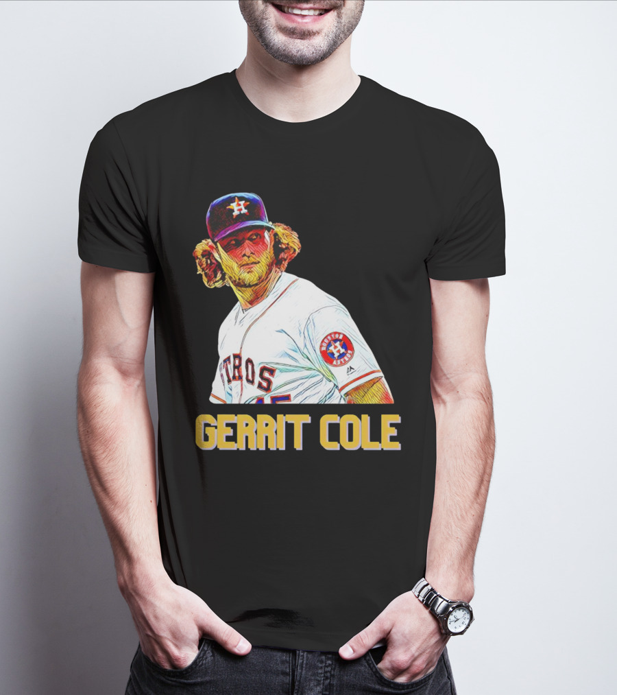 Gerrit Cole Astros Houston Baseball Player T-Shirt