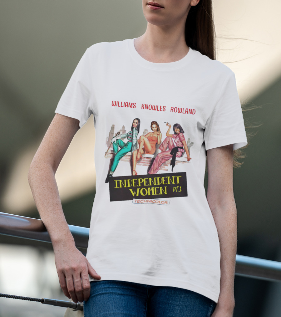 Williams Knowles Rowland Independent Women Pt. 1 Technicolor T-Shirt