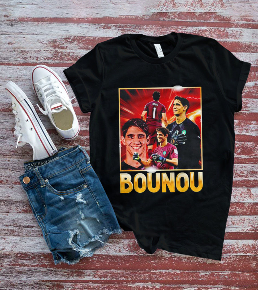 Bounou Bono Morocco Football Soccer T-Shirt