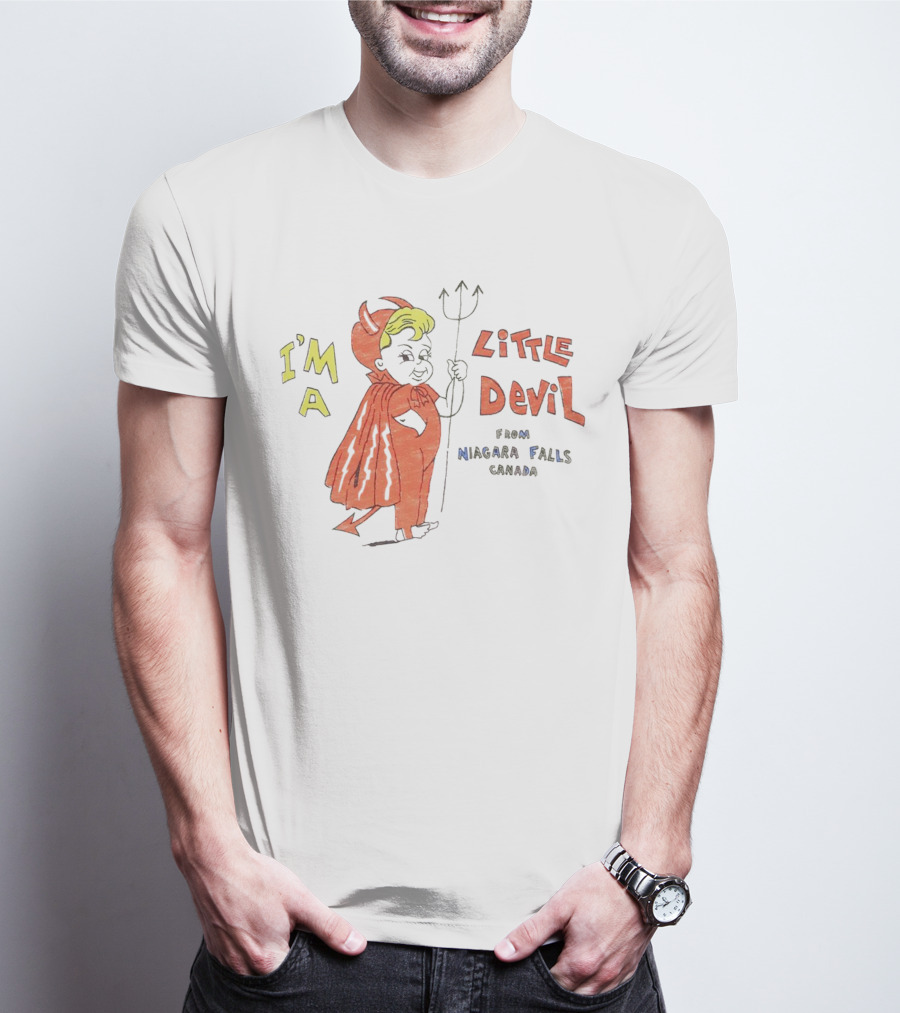 I'M A Little Devil From Niagara Falls Canada T-Shirt