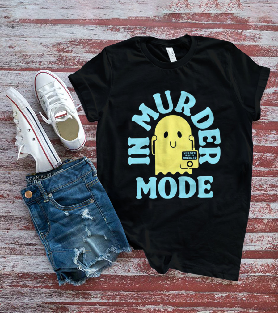 In Murder Mode Ghost Holding Mug T-Shirt