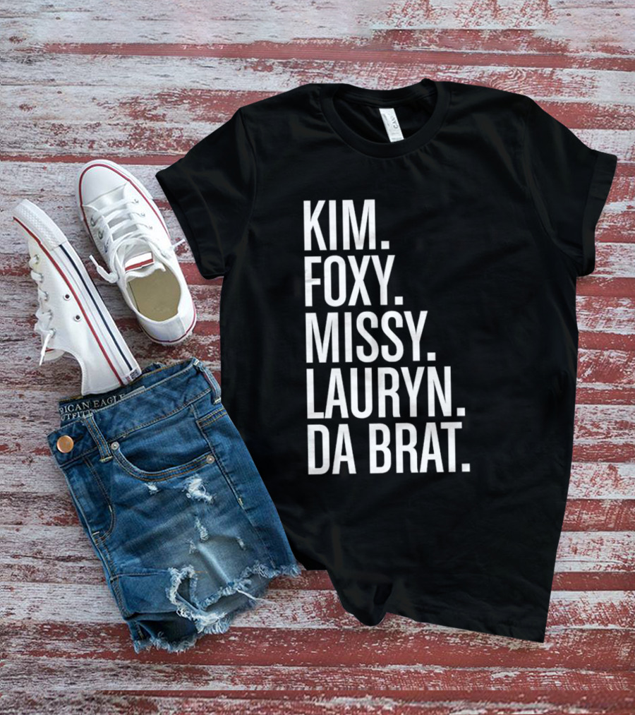 Kim Foxy Missy Lauryn Da Brat Legends Combo T-Shirt