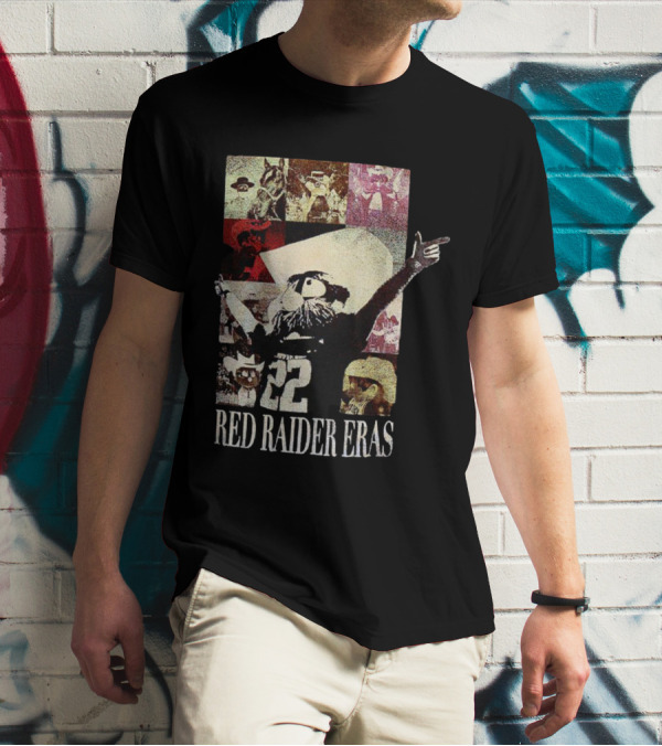 Red Raider Eras Texas Tech Block Chain T-Shirt