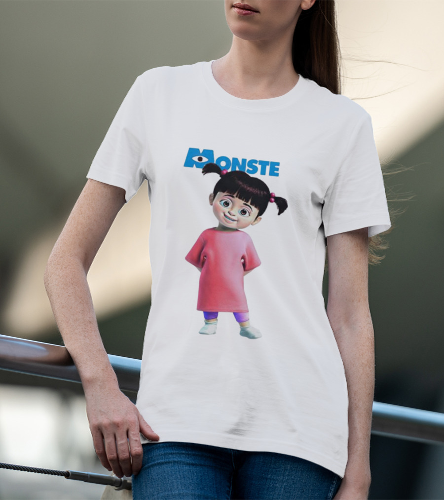 Boo Monsters Monste Pixar Animation Character T-Shirt