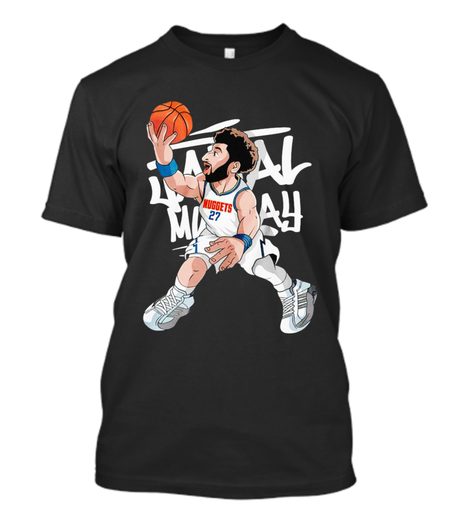 Denver Nuggets Jamal Murray Mile High Basketball Jumper T-Shirt