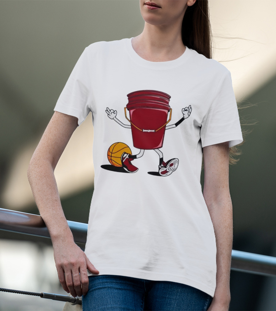 Jimmy Butler Miami Heat Basketball Bucket Character T-Shirt