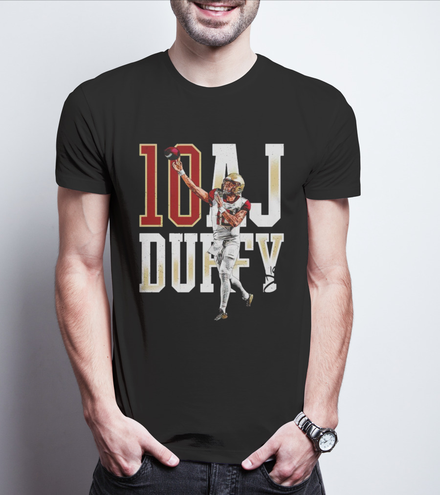 Aj Duffy 10 Florida State Seminoles Football Player T-Shirt