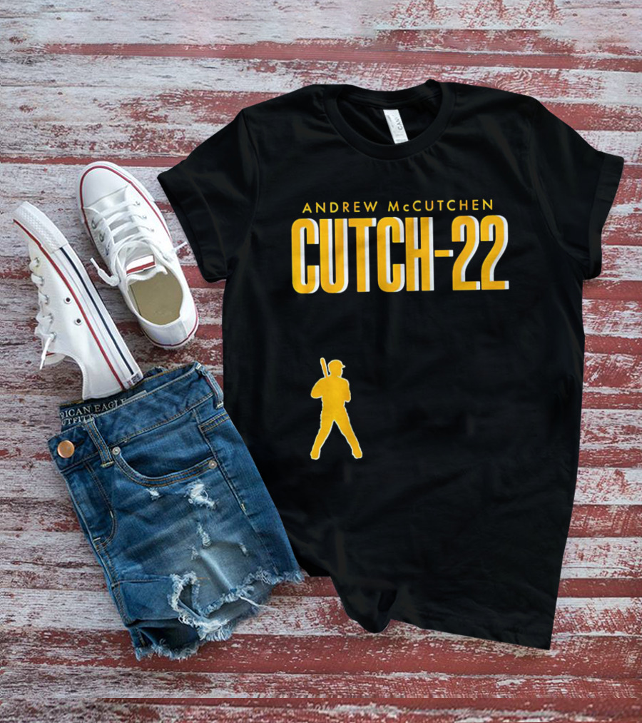 ANDREW MCCUTCHEN CUTCH-22 PITTSBURGH PIRATES T-Shirt