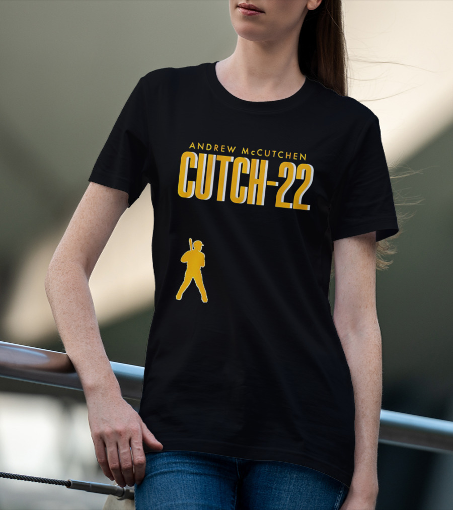 ANDREW MCCUTCHEN CUTCH-22 PITTSBURGH PIRATES T-Shirt