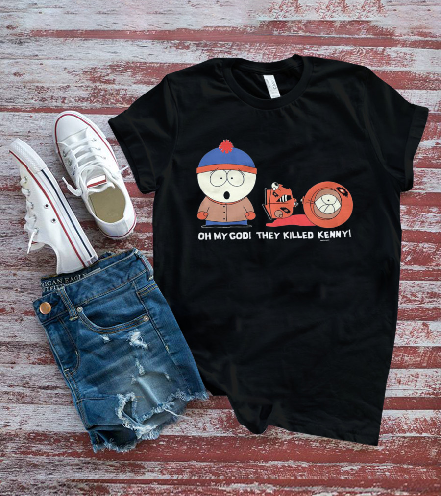 Oh My God They Killed Kenny South Park Classic Scene T-Shirt