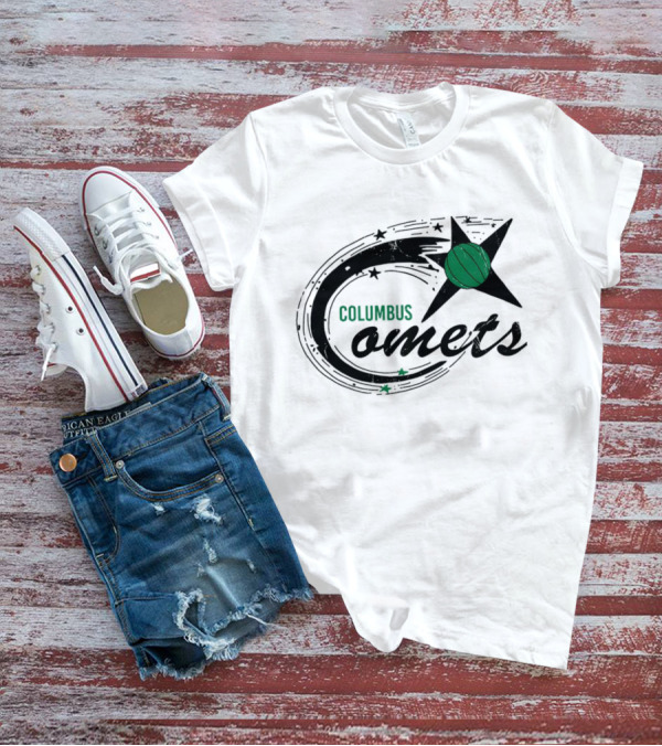 Columbus Comets Basketball Star T-Shirt