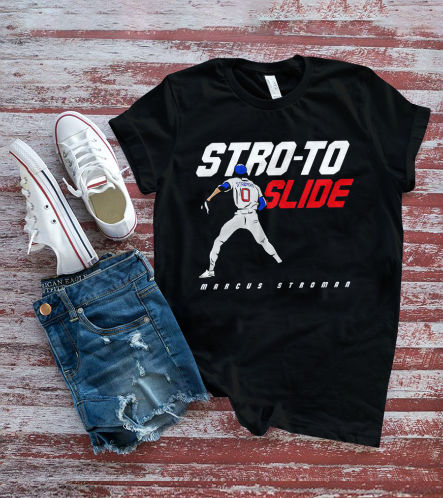 Marcus Stroman Stro-To Slide Chicago Cubs T-Shirt