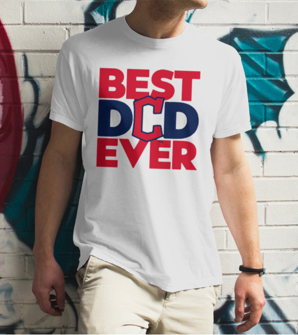 Best Dad Ever MLB Cleveland Guardians T-Shirt