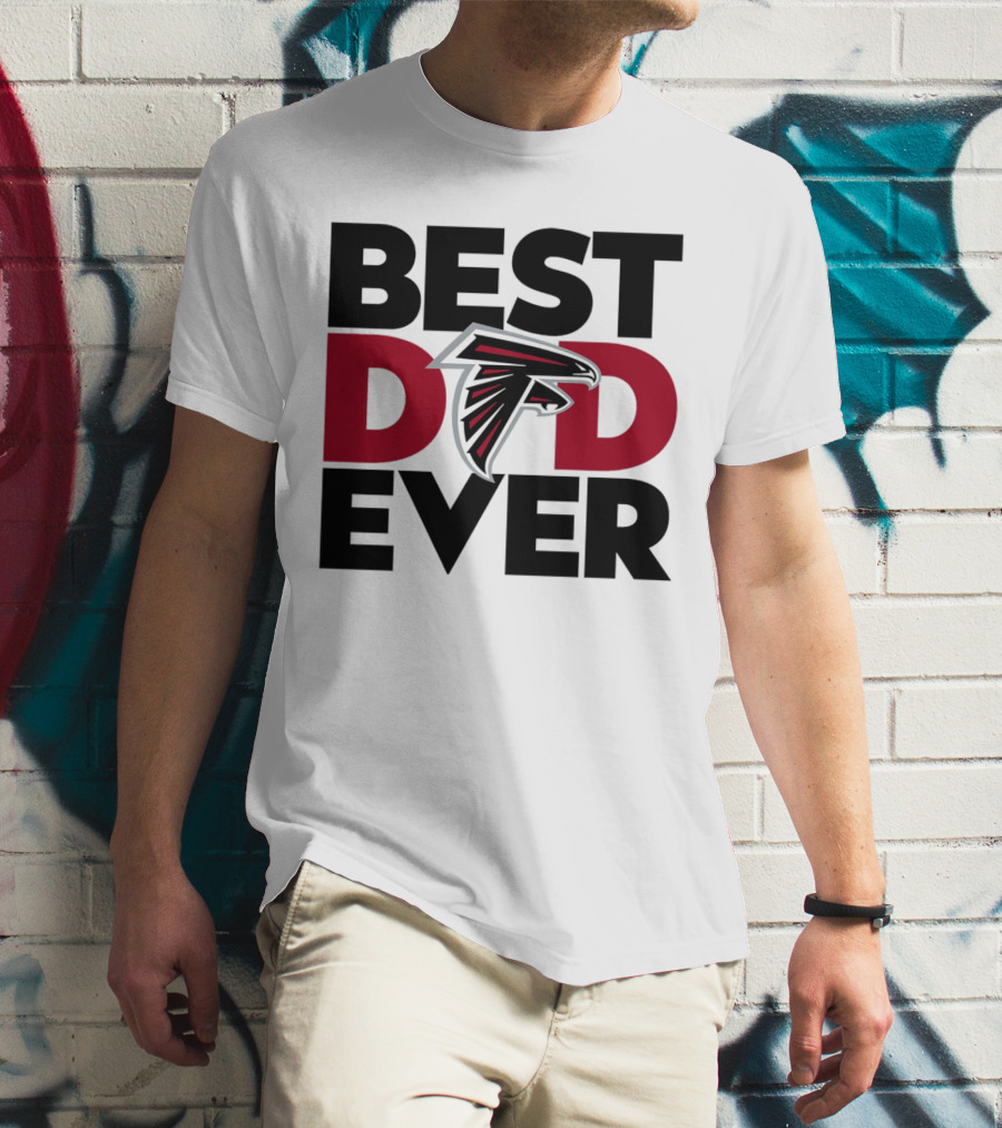 Best Dad Ever Atlanta Falcons T-Shirt