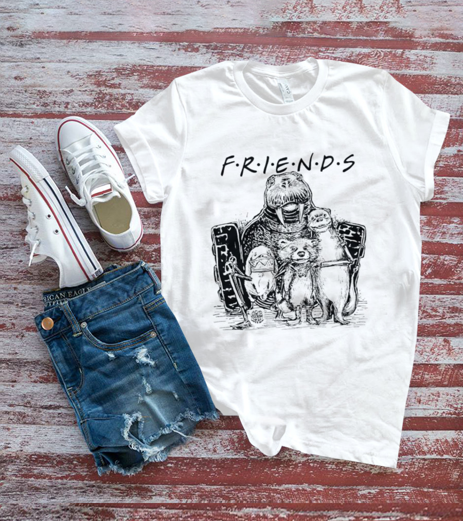 FRIENDS Forever Pals With Unique Animal Companions T-Shirt