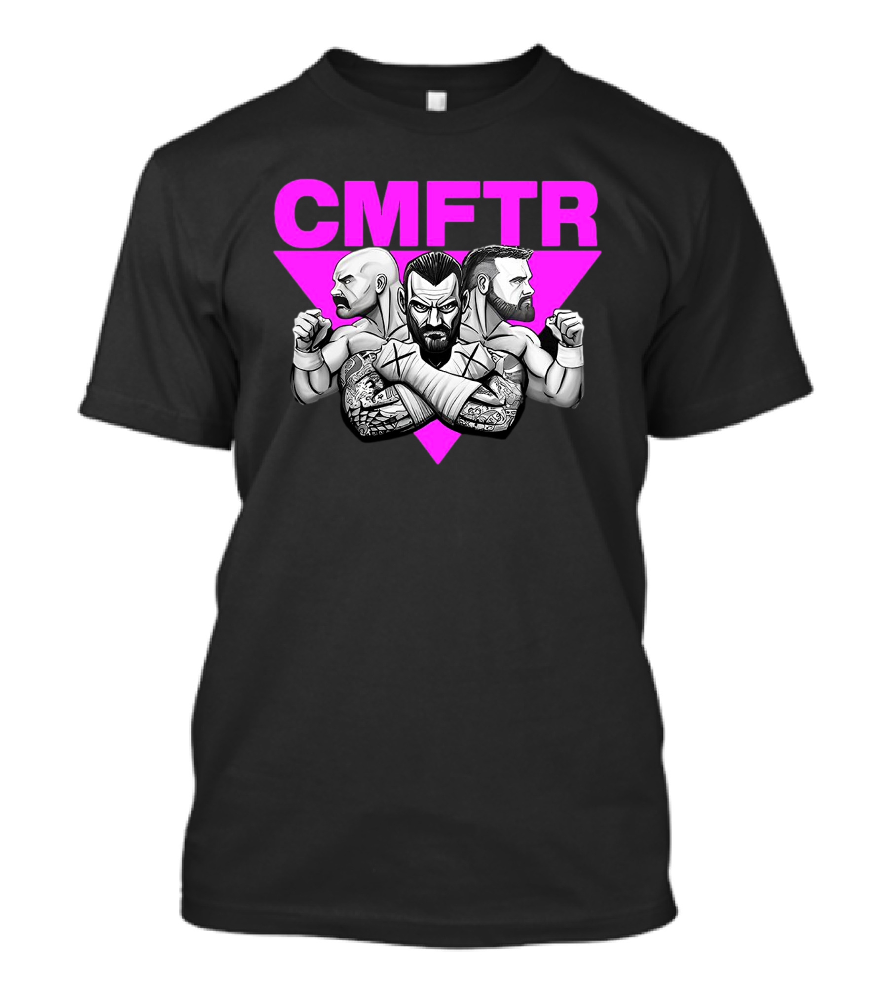 CMFTR Wrestling Trio Hal Haney T-Shirt