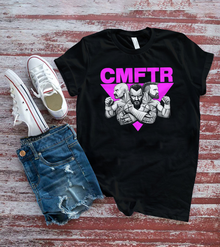 CMFTR Wrestling Trio Hal Haney T-Shirt