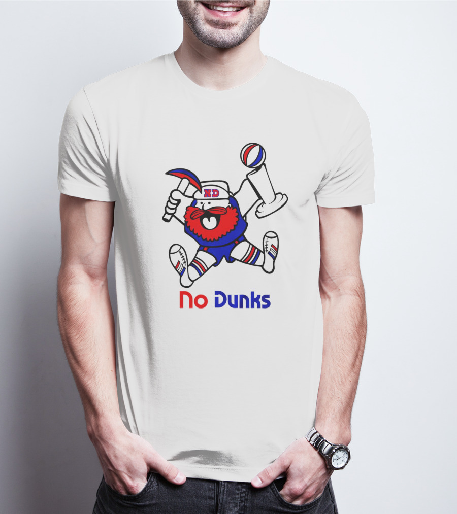 Denver Nuggets No Dunks Basketball Miner Enthusiast T-Shirt