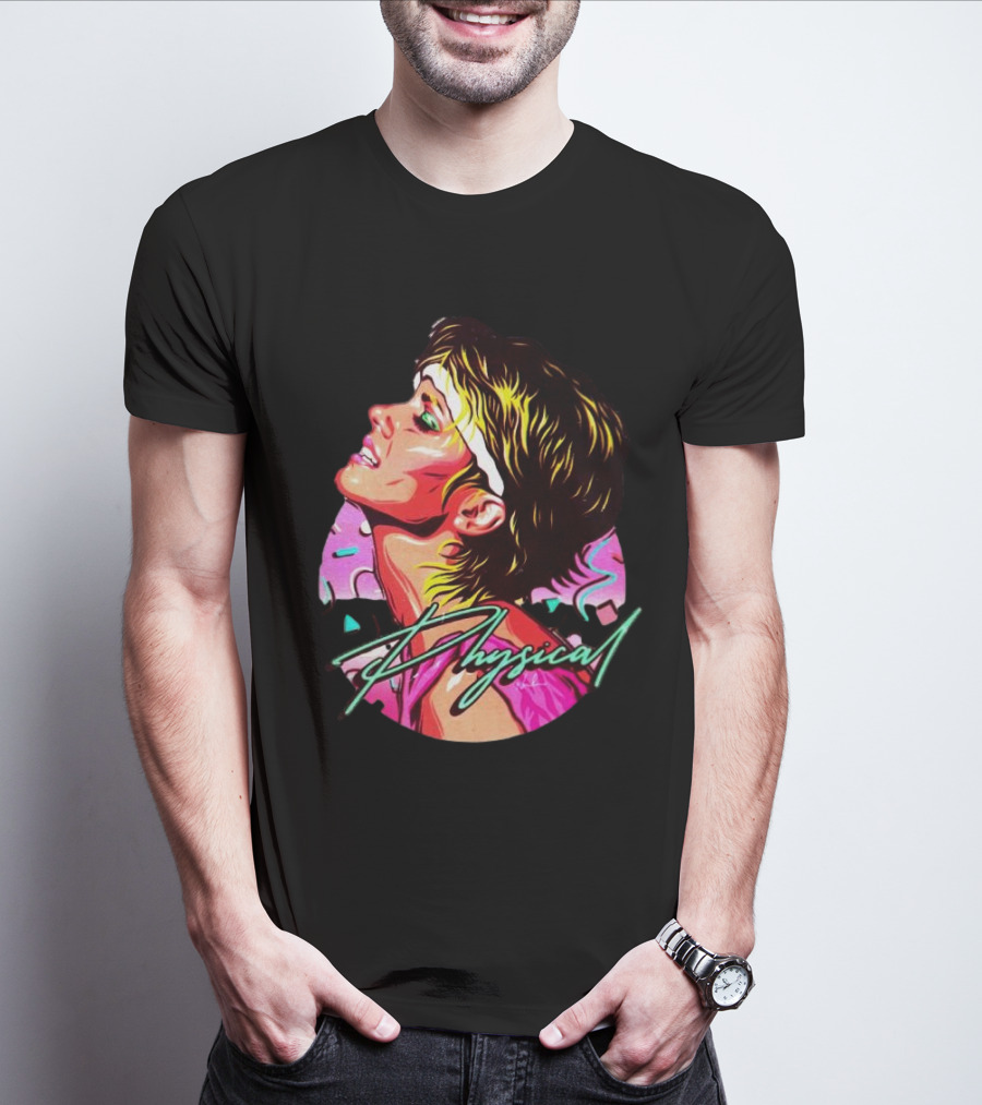 James Hillier Nordacious Physical Retro 80s Fitness Aesthetic T-Shirt