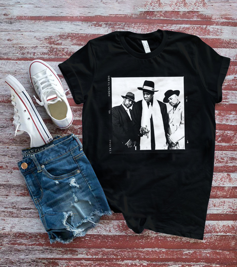 Jay-Z Reasonable Doubt Black And White Album Cover Photo T-Shirt