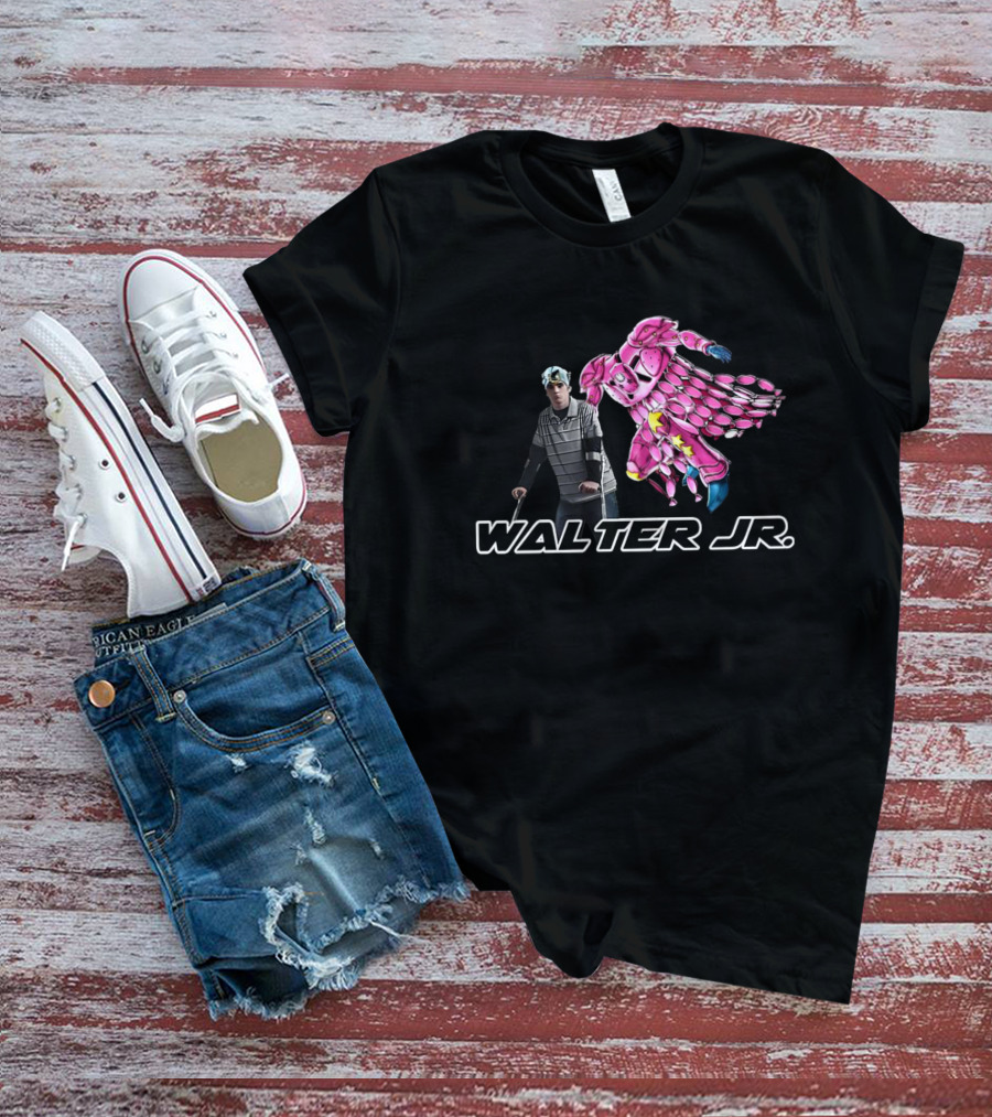 Walter Jr Tusk Act 4 Pink Armored Stand Style Duo T-Shirt