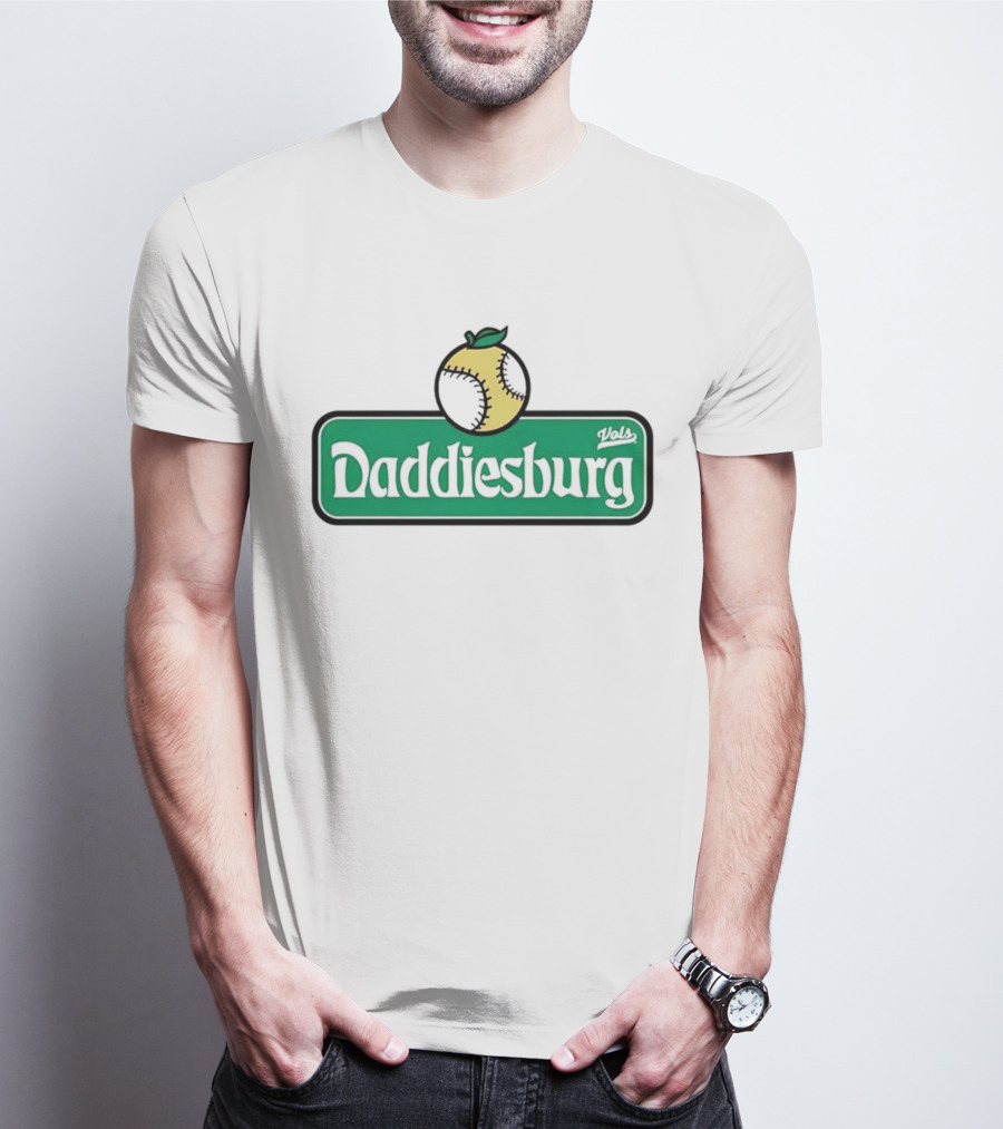 Vols Daddiesburg Baseball Peach T-Shirt
