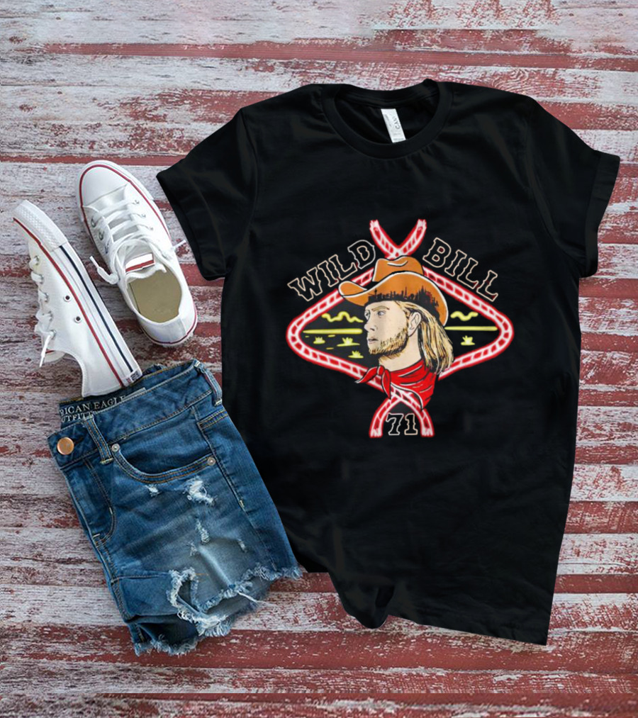 Wild Bill 71 Western Cowboy T-Shirt