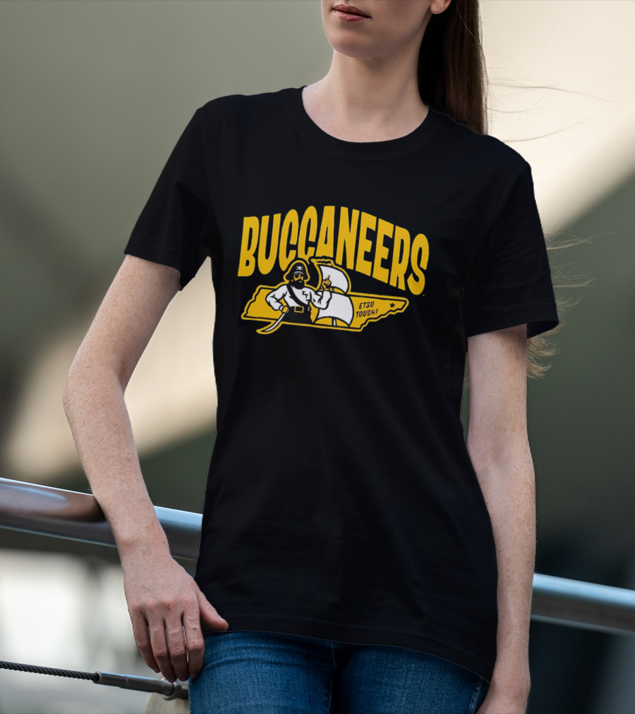 Buccaneers ETSU Tough Pirate T-Shirt