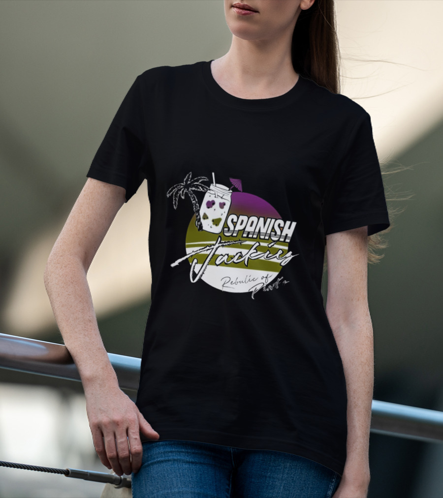 Spanish Jackie’s Tropical Drink Republic Of Pirates T-Shirt