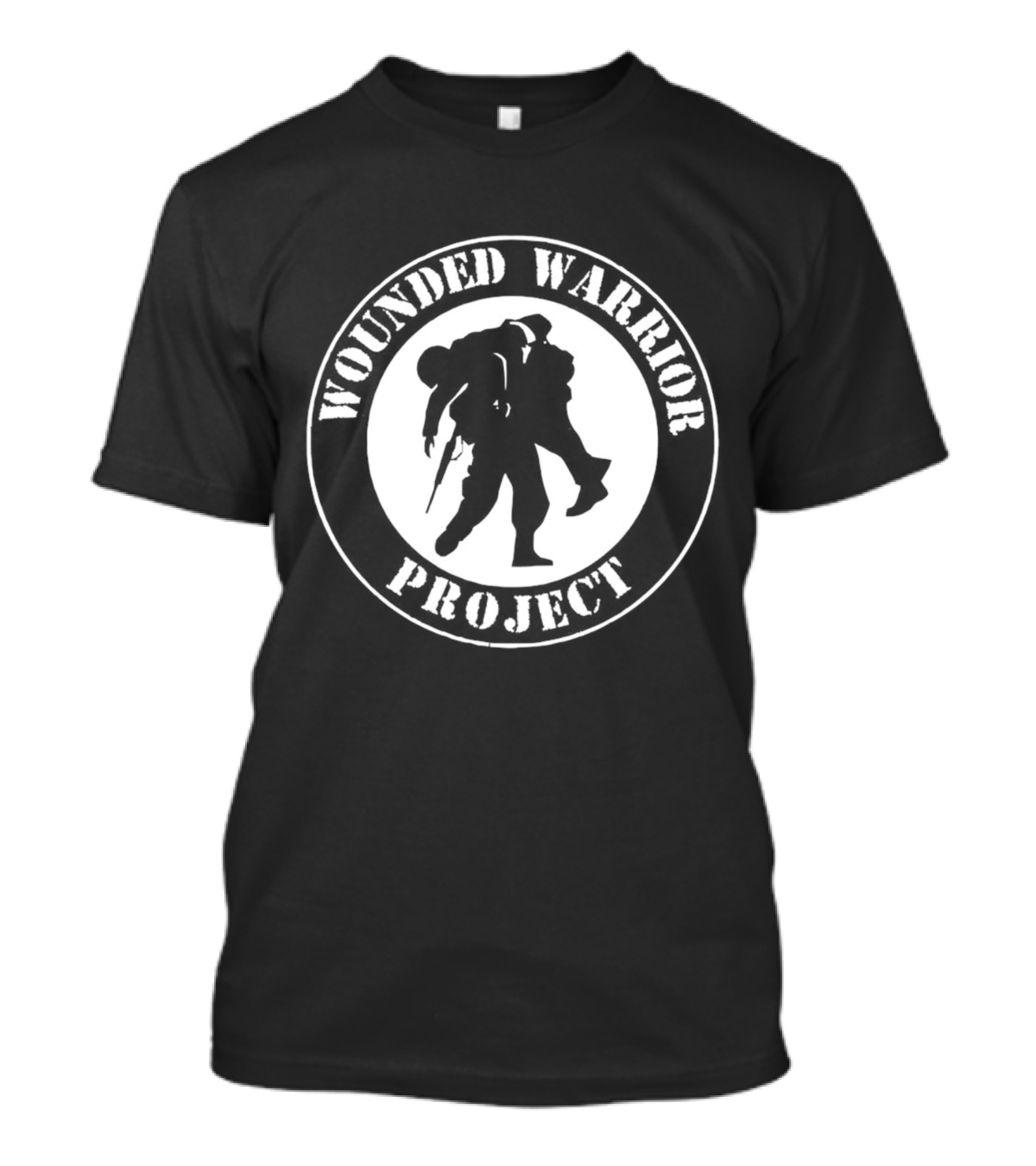 Wounded Warrior Project Circular Emblem With Soldier T-Shirt