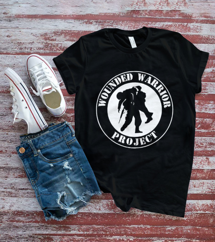 Wounded Warrior Project Circular Emblem With Soldier T-Shirt