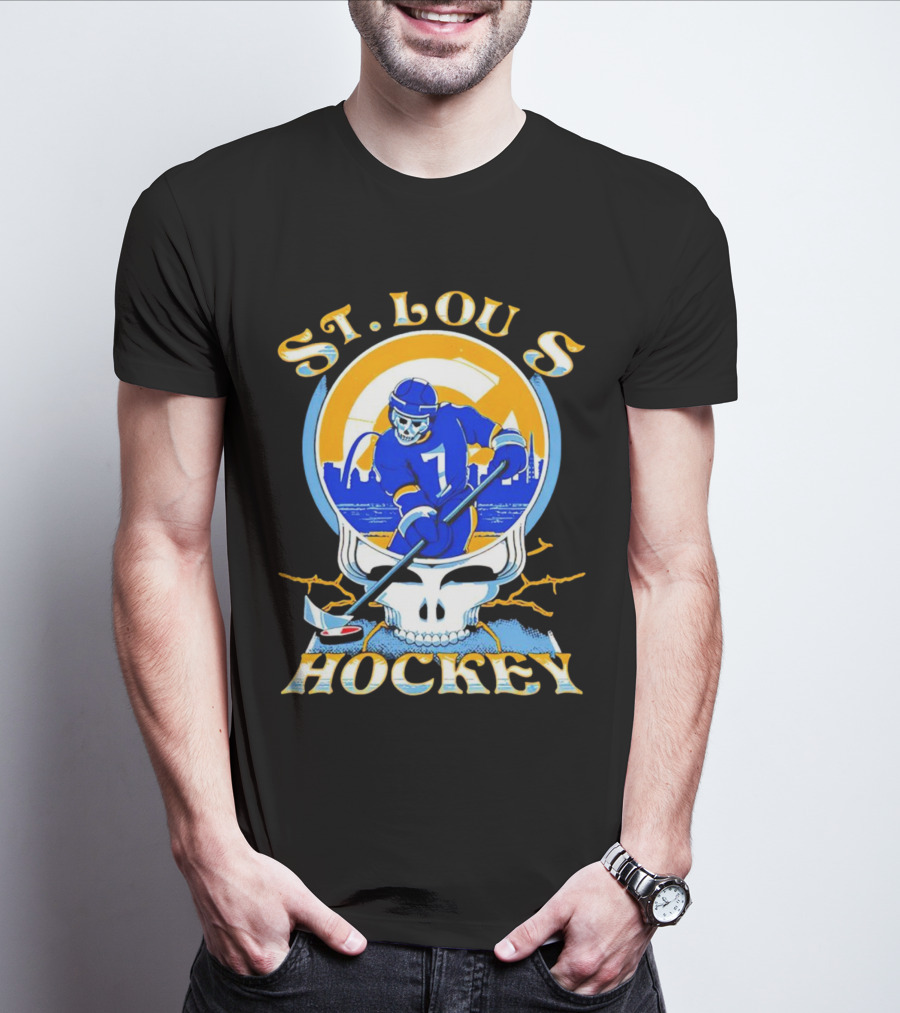 St. Louis Hockey Blues Buzz Grateful 2.0 T-Shirt