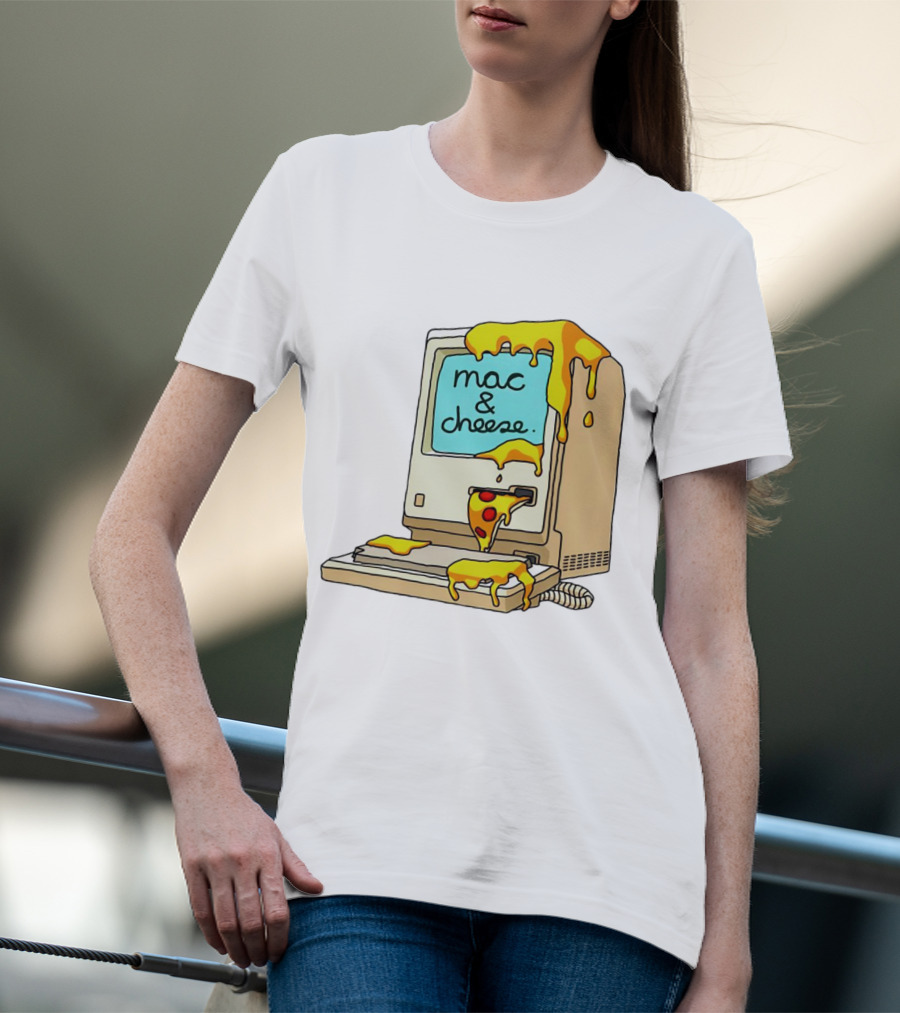 Mac And Cheese Dakkadakka Pizza Computer T-Shirt