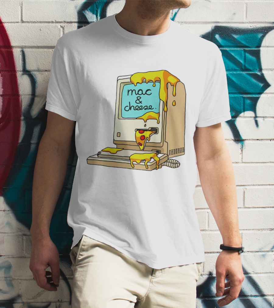 Mac And Cheese Dakkadakka Pizza Computer T-Shirt