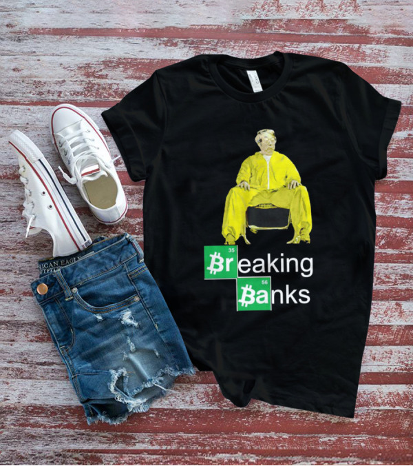 Breaking Banks Bitcoin Chemistry Suit T-Shirt