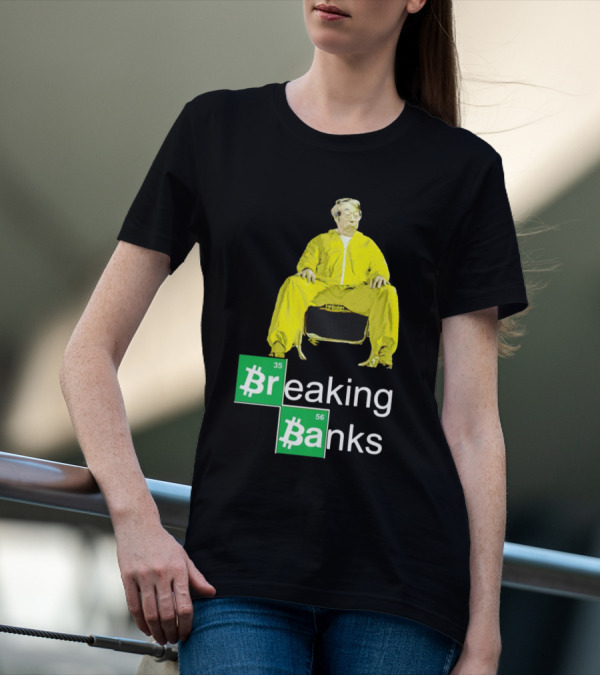 Breaking Banks Bitcoin Chemistry Suit T-Shirt