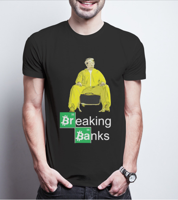 Breaking Banks Bitcoin Chemistry Suit T-Shirt