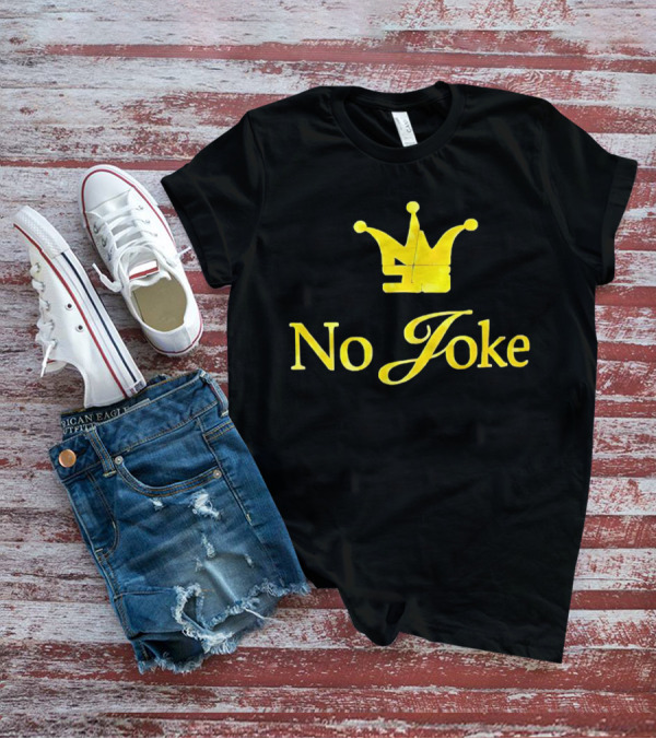 No Joke Yellow Crown T-Shirt