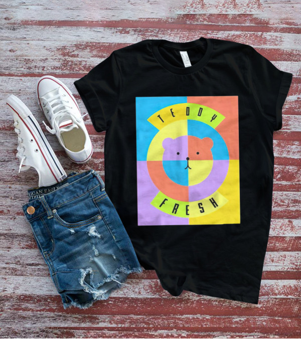 Teddy Fresh Colorful Circle Bear T-Shirt