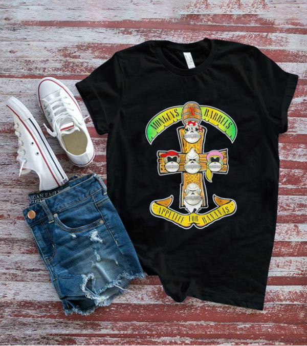 Monkeys Barrels Appetite For Bananas Donkey Kong T-Shirt