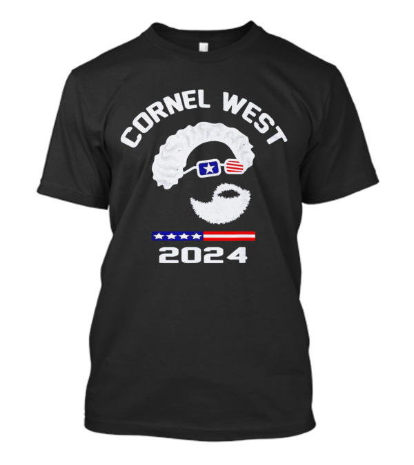 Cornel West 2024 Patriotic Style Campaign T-Shirt