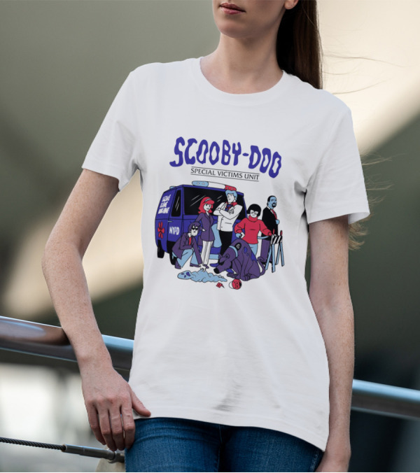 Scooby-Doo Special Victims Unit NYPD Scene Investigation T-Shirt