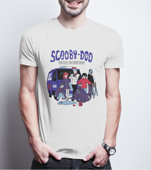 Scooby-Doo Special Victims Unit NYPD Scene Investigation T-Shirt