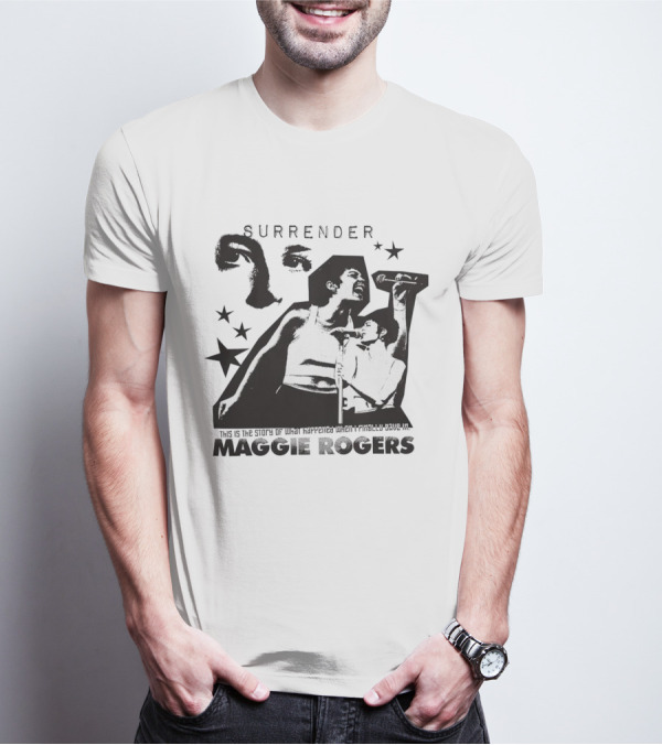 Surrender Stage Photo Maggie Rogers T-Shirt