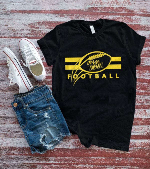 Urban Impact Football Yellow Stripes T-Shirt