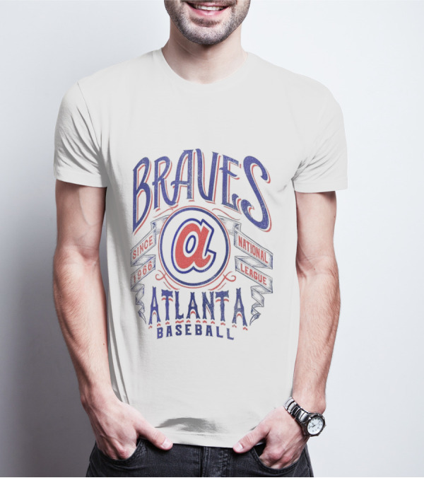 Braves Atlanta Baseball Since 1966 National League T-Shirt