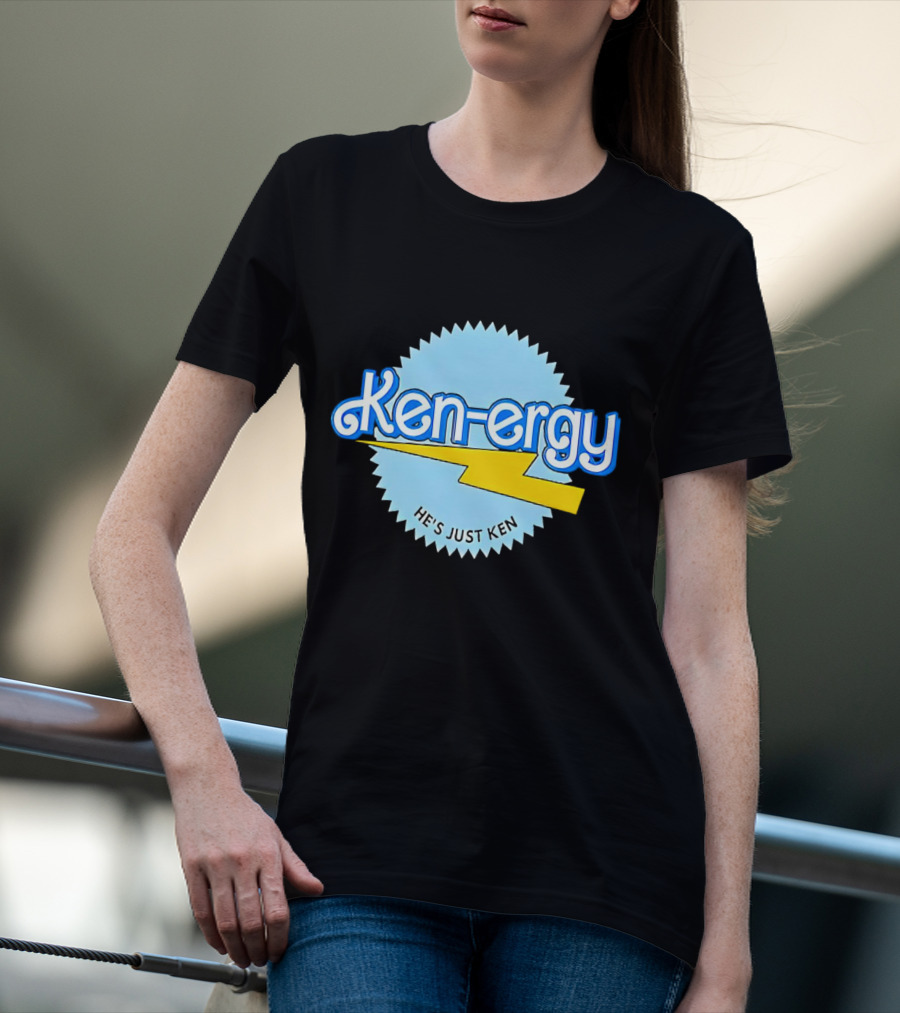 Ken Ergy He's Just Ken Barbie Lightning T-Shirt