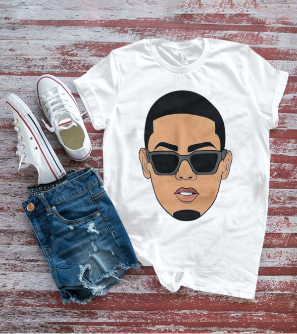 Myke Towers Sunglasses Facial T-Shirt